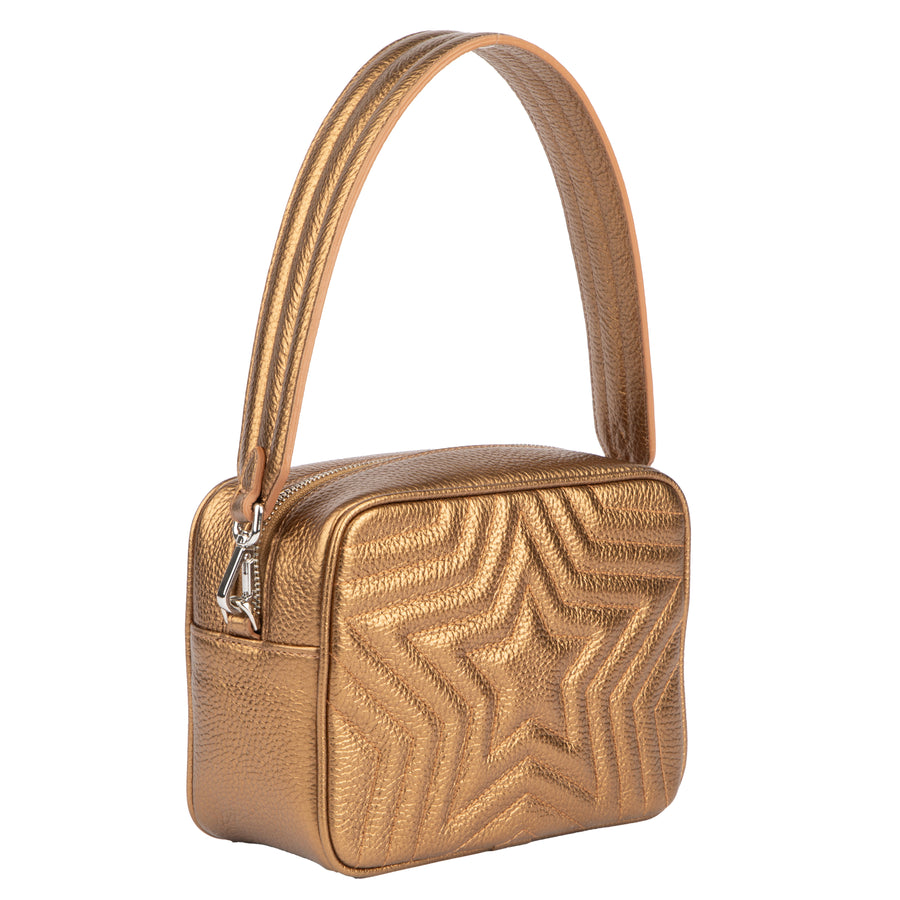 Bolso Camila Star | Bronce Metalizado