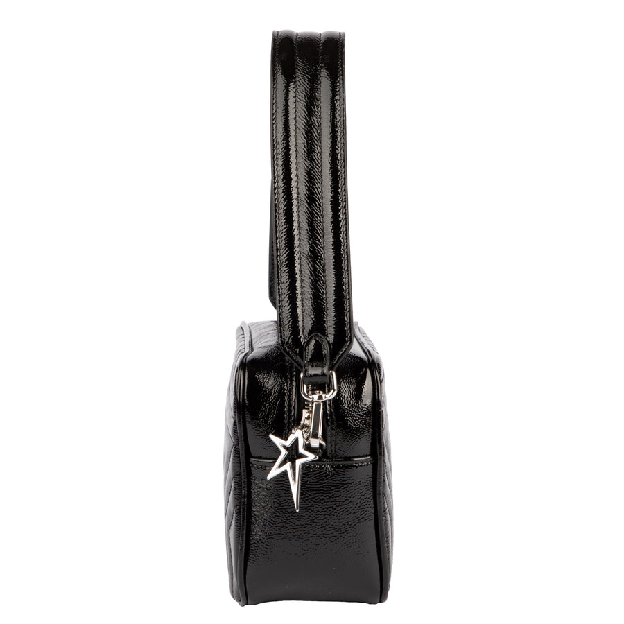 Bolso Camila Star | Negro brillante