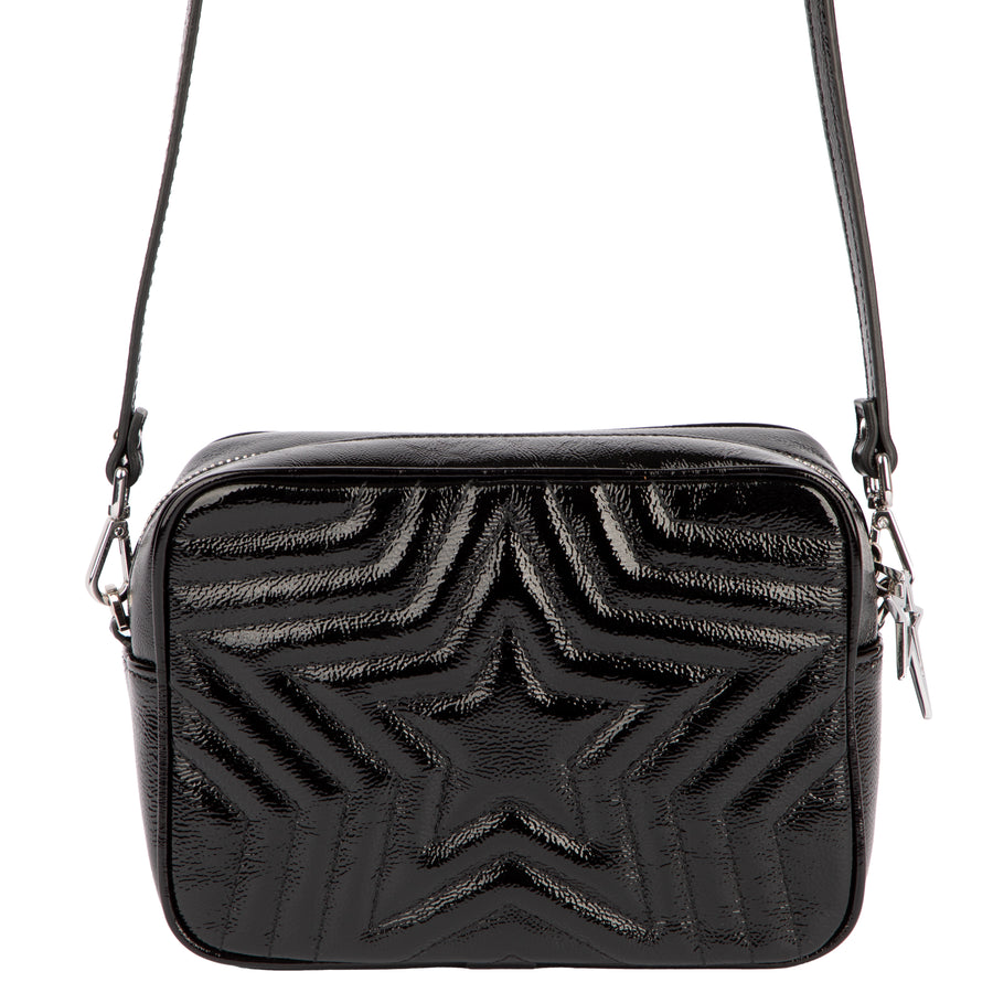 Bolso Camila Star | Negro brillante