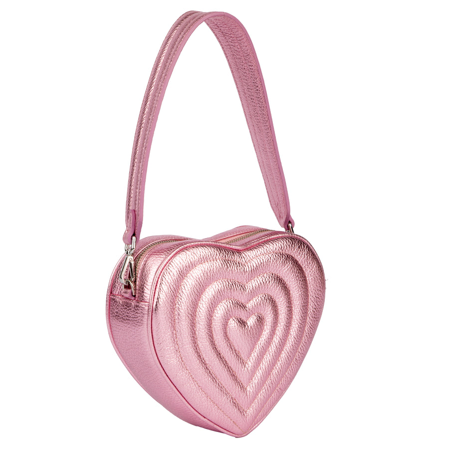 Bolso Olguita | Rosa Metalizado