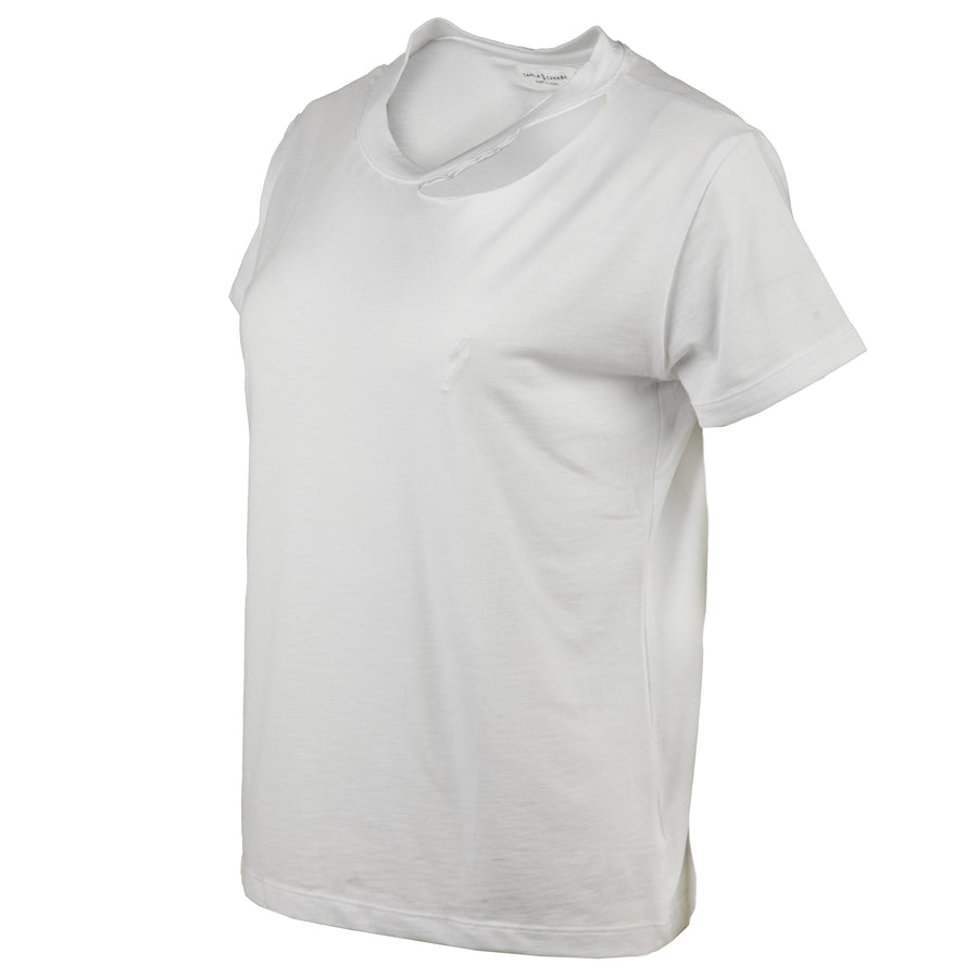 Camiseta Camila PWR - Cuello redondo Blanco