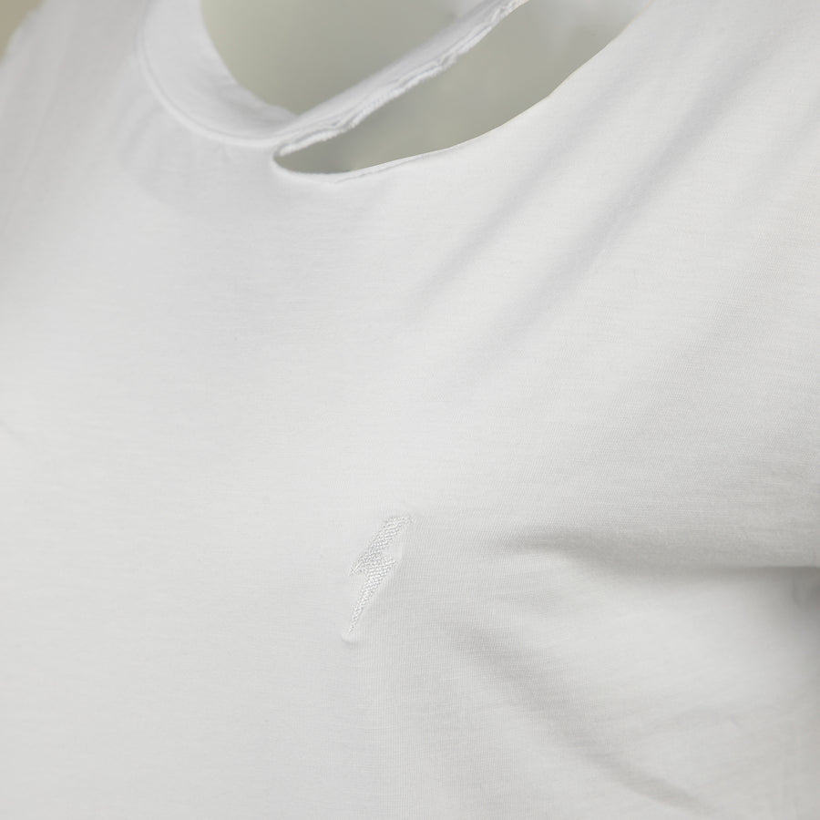 Camiseta Camila PWR - Cuello redondo Blanco