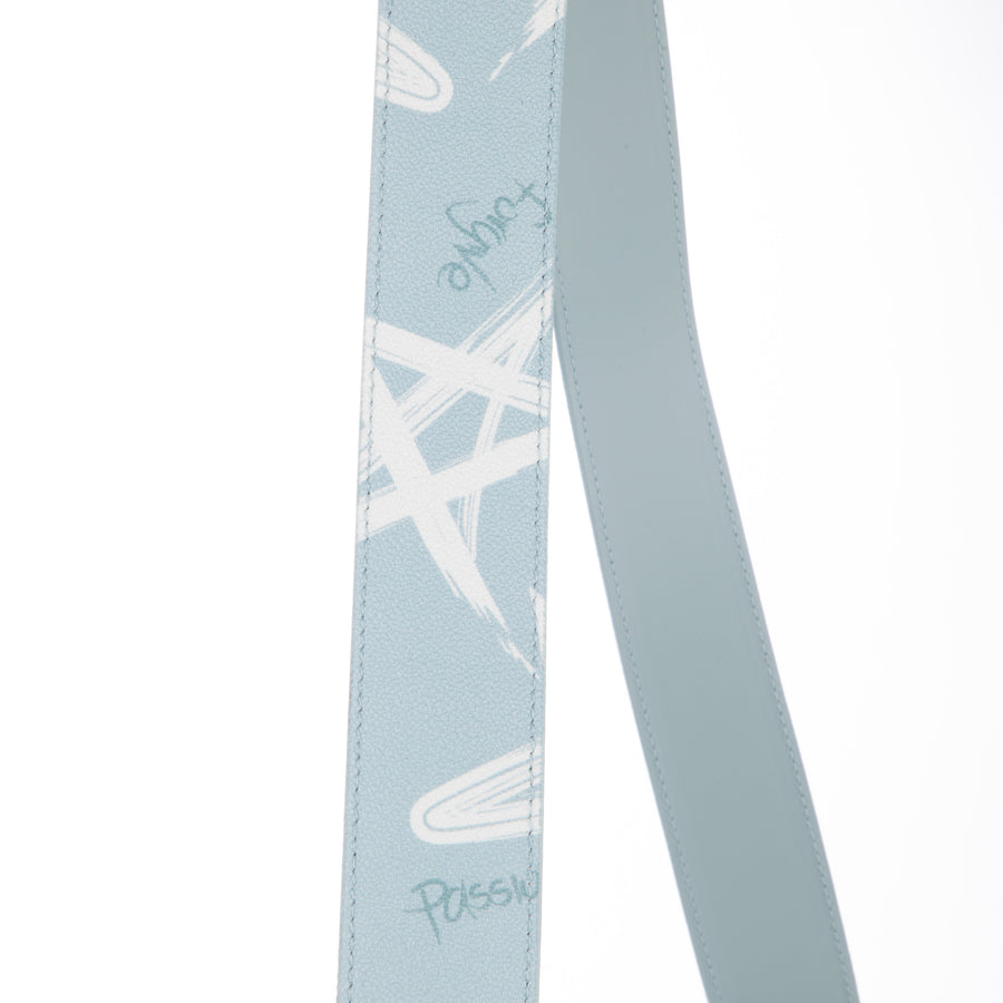 Bolso Mini Valentina | Light Blue Estrellas Blancas