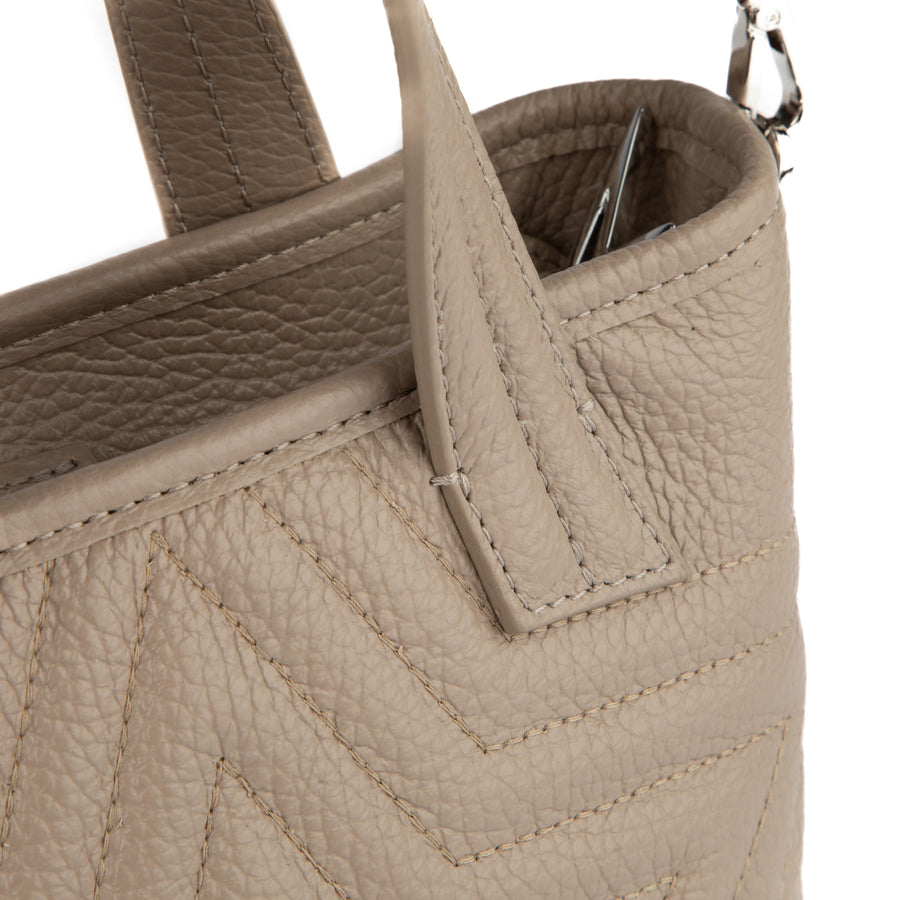 Bolso Mini Valentina Star | Taupe