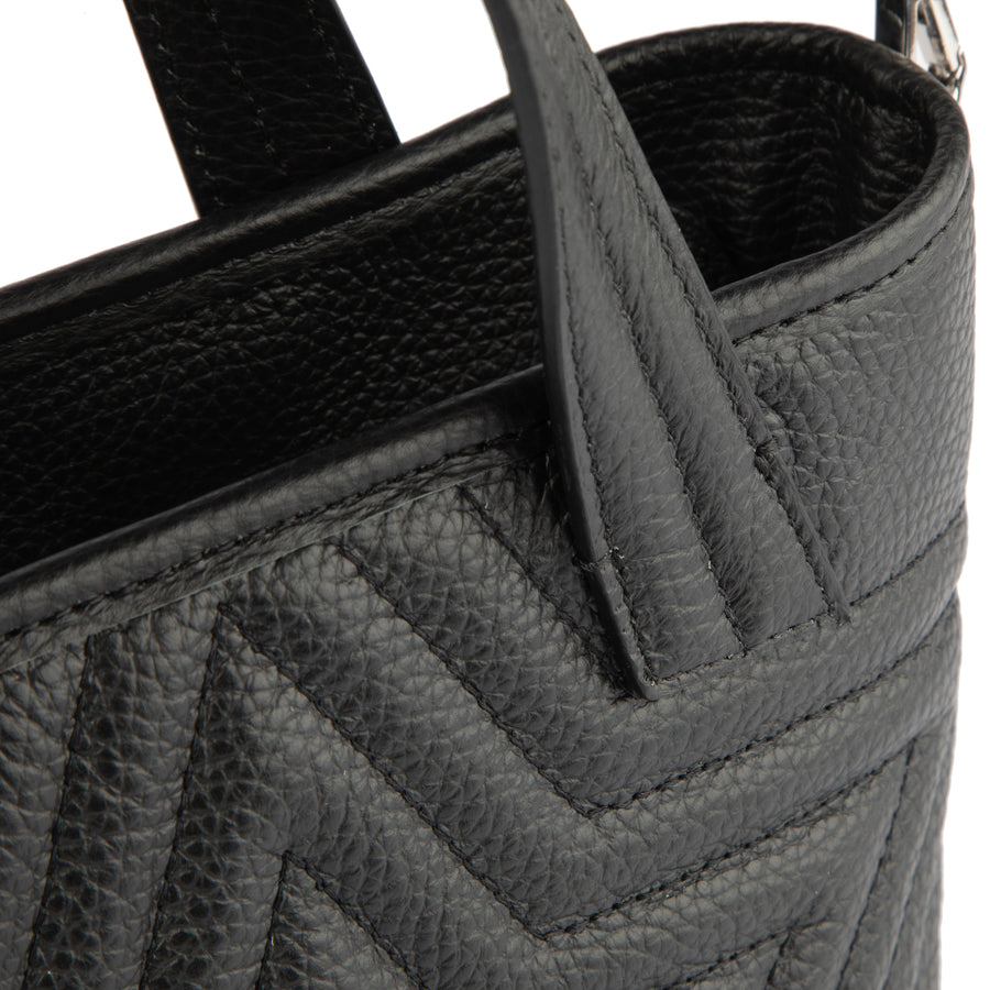 Bolso Mini Valentina Star | Negro