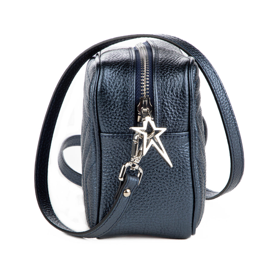 Bolso Camila Star | Azul Metalizado