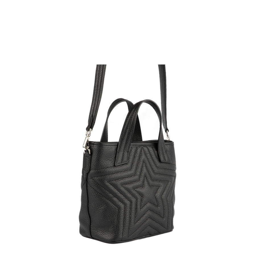 Bolso Mini Valentina Star | Negro