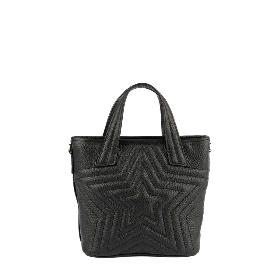 Bolso Mini Valentina Star | Negro