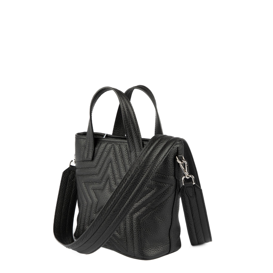 Bolso Mini Valentina Star | Negro