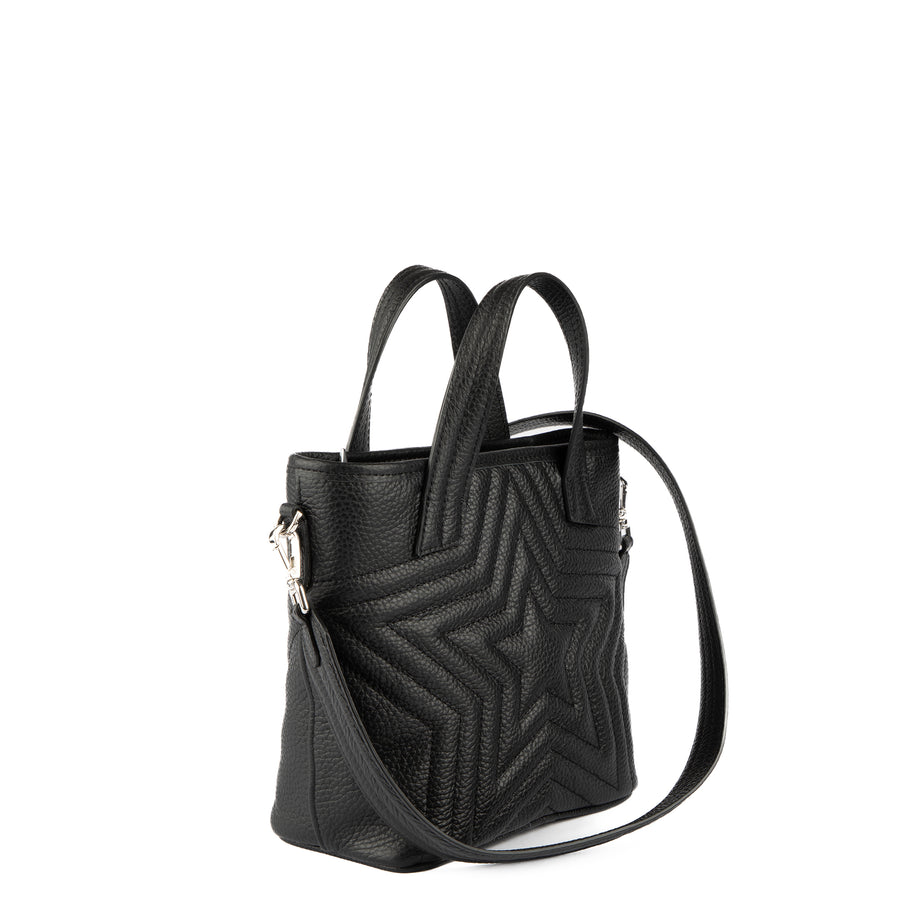 Bolso Mini Valentina Star | Negro