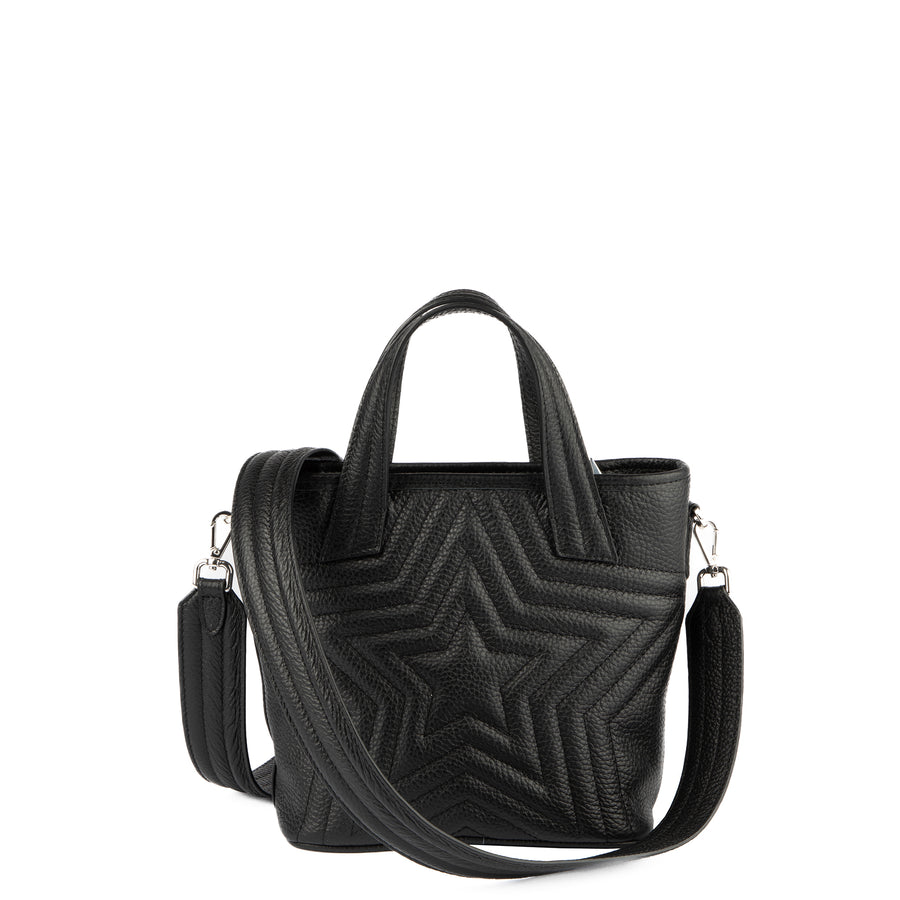 Bolso Mini Valentina Star | Negro