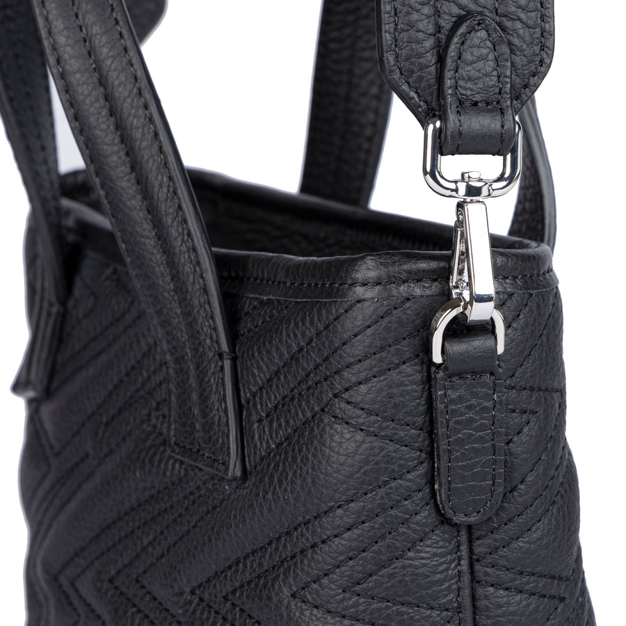 Bolso Mini Valentina PWR | Negro