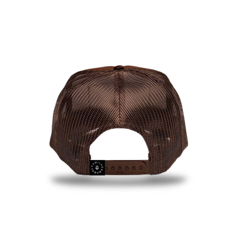 Gorra Trucker Corazón iluminado | Marrón