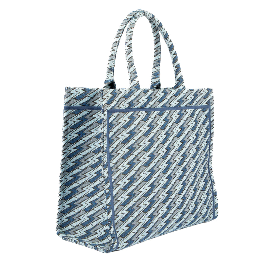 Grazia PWR Jacquard Bag | Azul