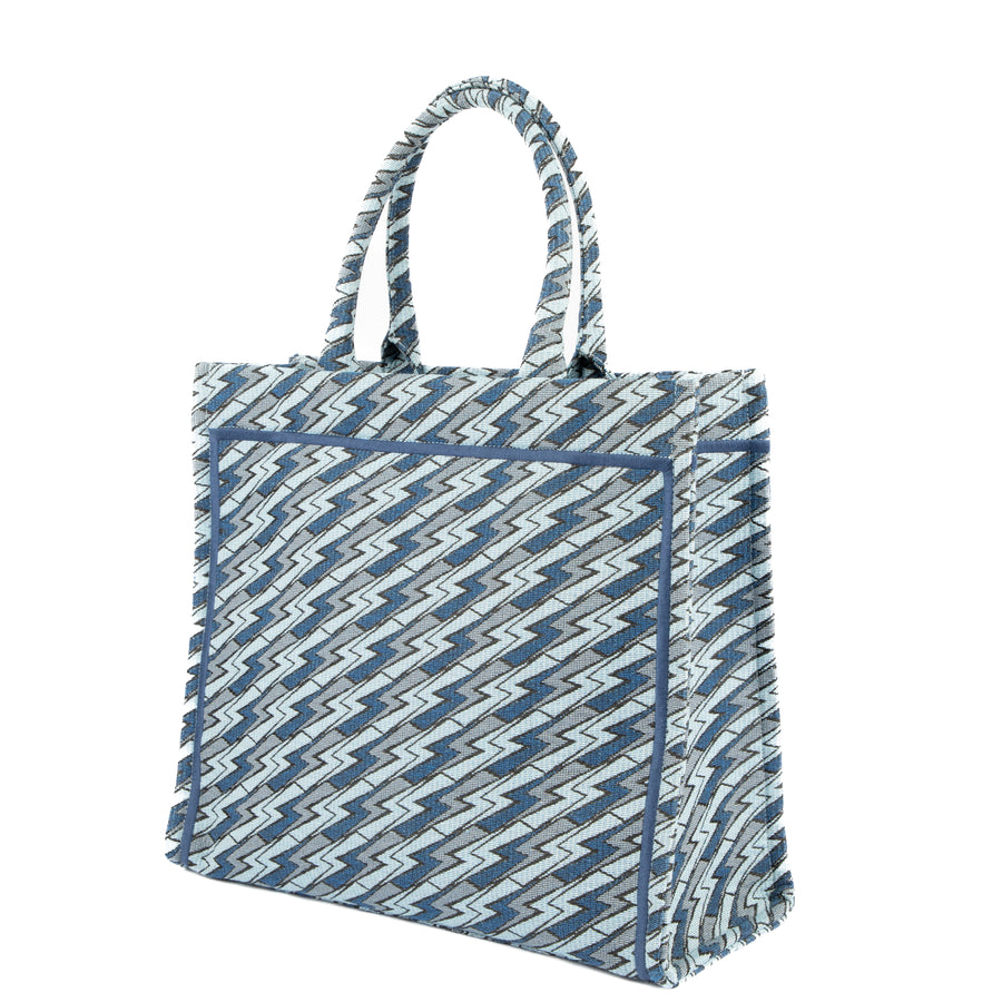 Grazia PWR Jacquard Bag | Azul