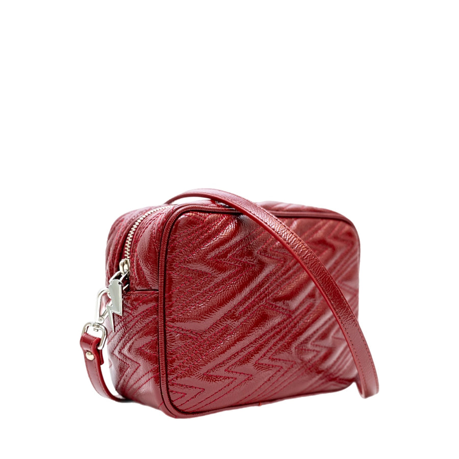 Bolso Camila PWR | Burgundy Brillante