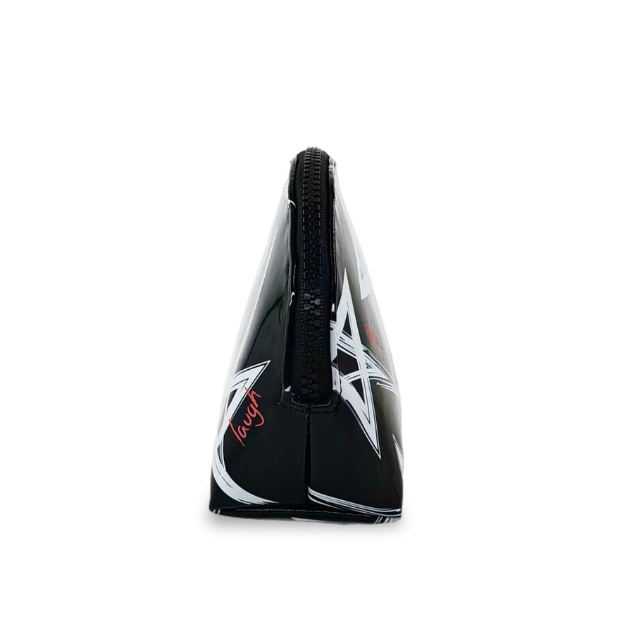 Cosmetiquera Multiuso | Negro Estrellas Blancas