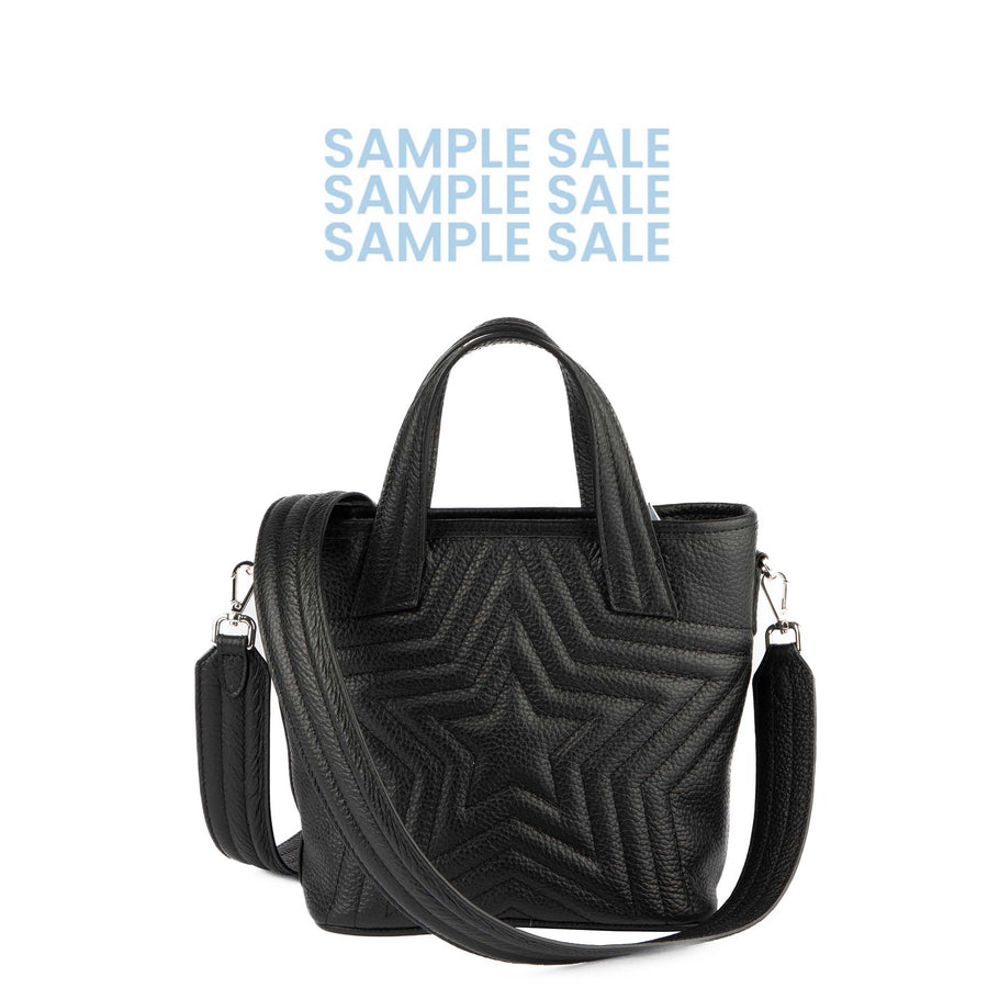 Bolso Mini Valentina Star | Negro