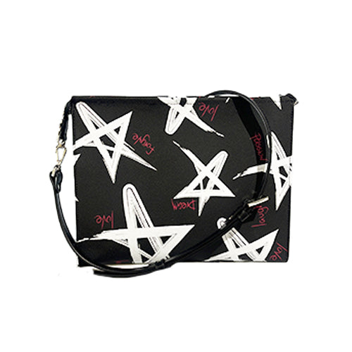 Bolso Andrea | Negra Estrellas Blancas