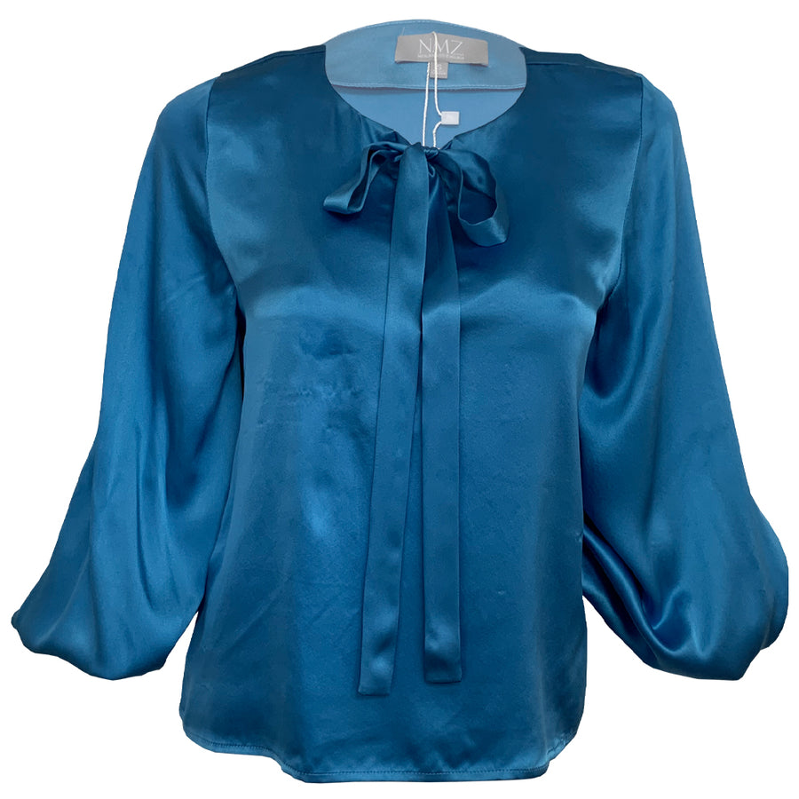 Camisa Manga Larga Azul